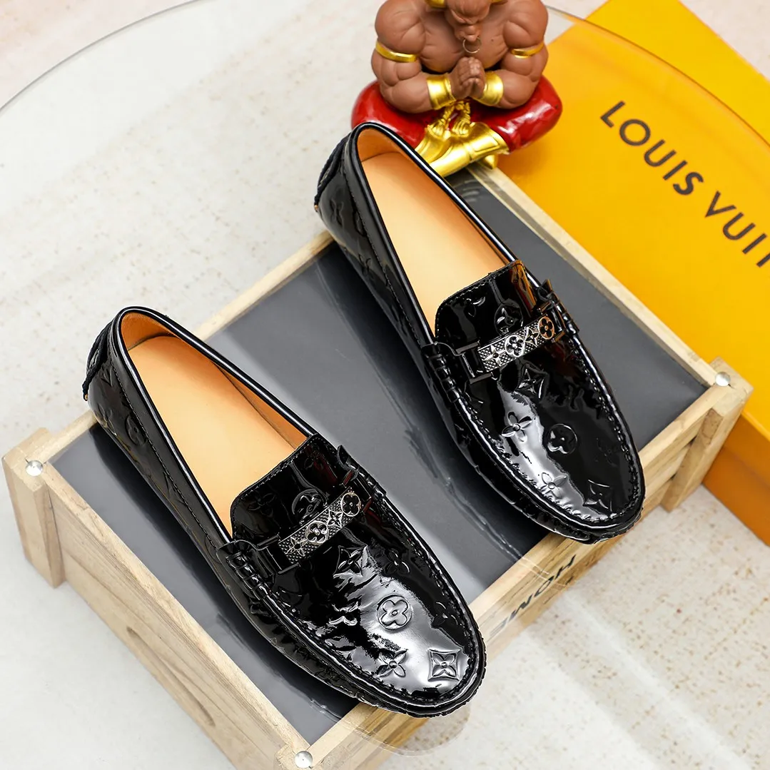 Men's shoes 💰360 💰 LV Louis Vuitton's top-quality Peaches men's shoes 💯Original copy of the official website, the upper is made of imported official website 1:1 material ❌Italian 🇮🇹 cowhide surface, imported pigskin lining. It’s definitely not made with ordinary craftsmanship, it’s the model used by celebrities! The factory’s craftsmanship is designed to create the most perfect shoes for trendy men! Colors available! 38-45 yards